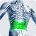 Suportul coloanei vertebrale lombare