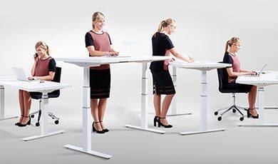 Правильная рабочая поза: сидя или стоя?